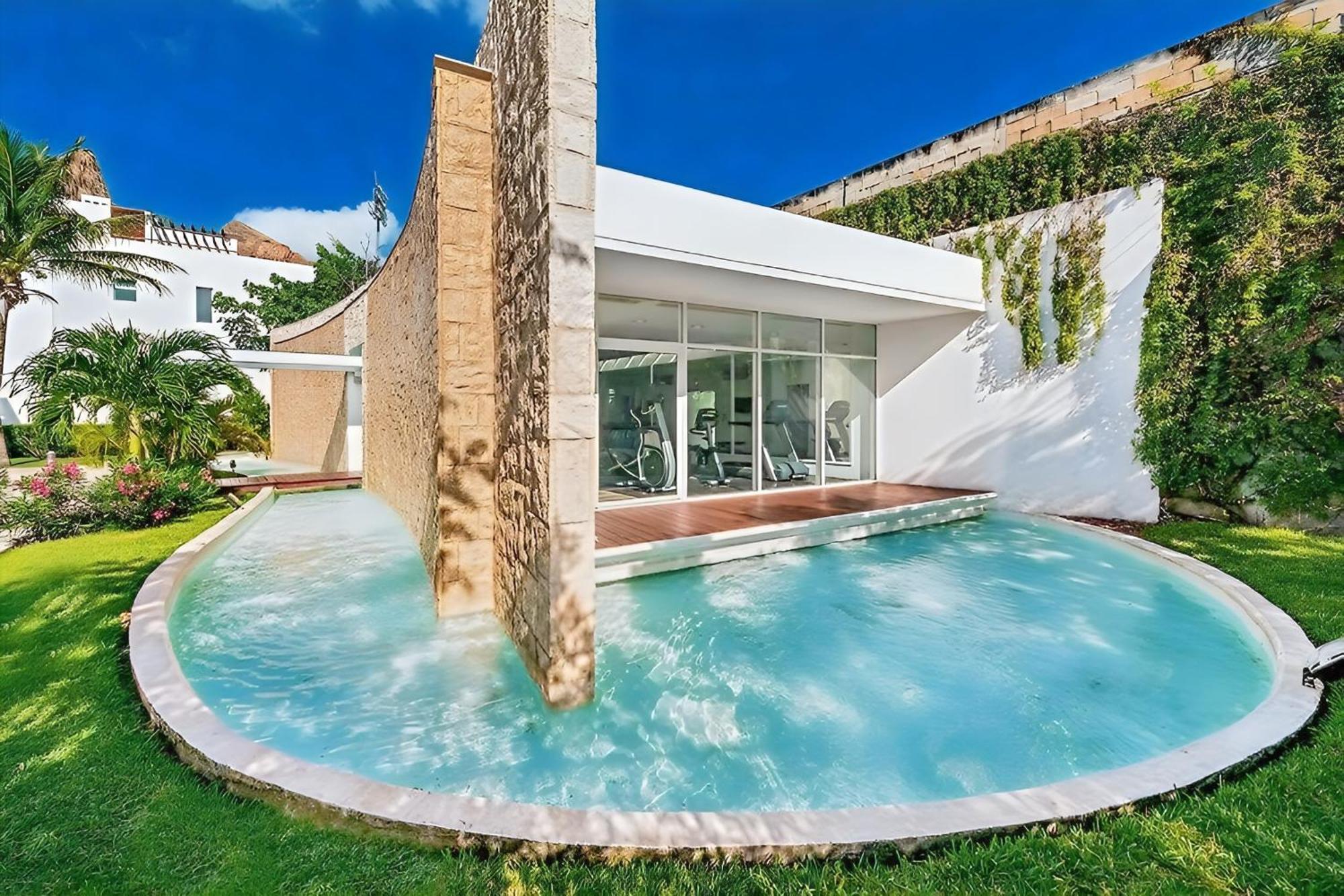 Luxury Duplex -4 Pers- 2Mn Beach&5Th Av, Pool, Gym Playa del Carmen Bagian luar foto